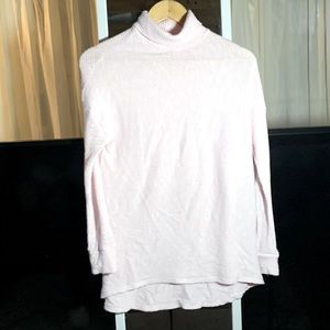 Soft comfortable pink lightweight sweater.